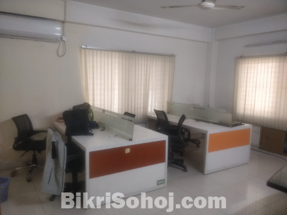 office furniture and electronics